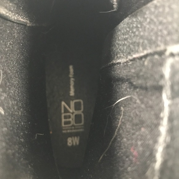 No Boundaries Black Lace Up Memory Foam Conbat Boot Womens US 8W EU 39.5 NWT - Picture 11 of 16